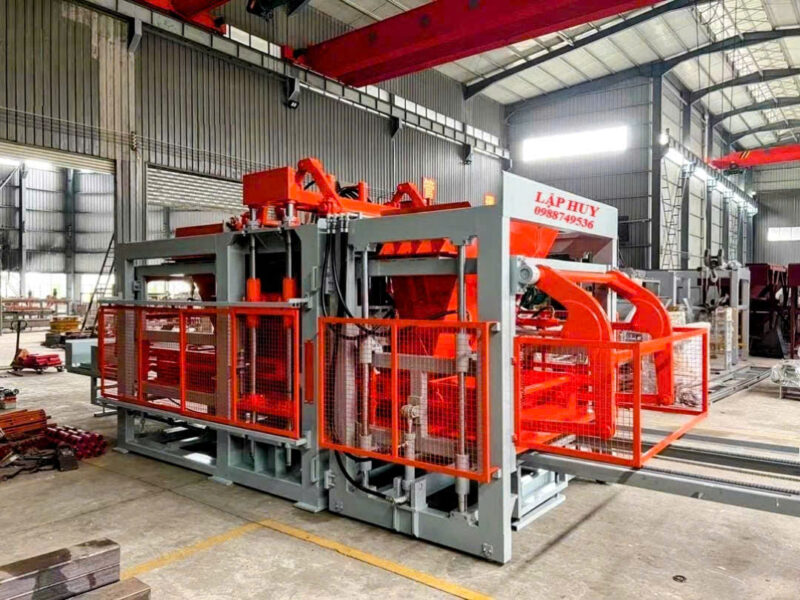 Máy ép gạch không nung công nghệ mới 4.0